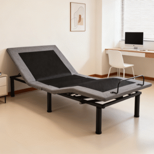 This image shows the use of external bed frame