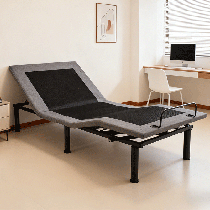 This image shows the use of external bed frame