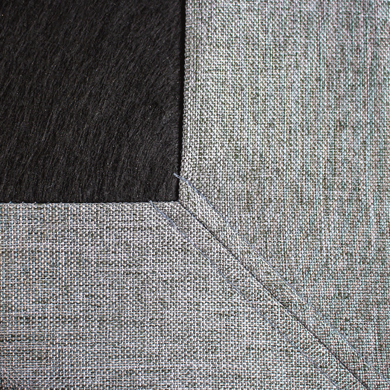 This image shows the fabric of the external bed frame