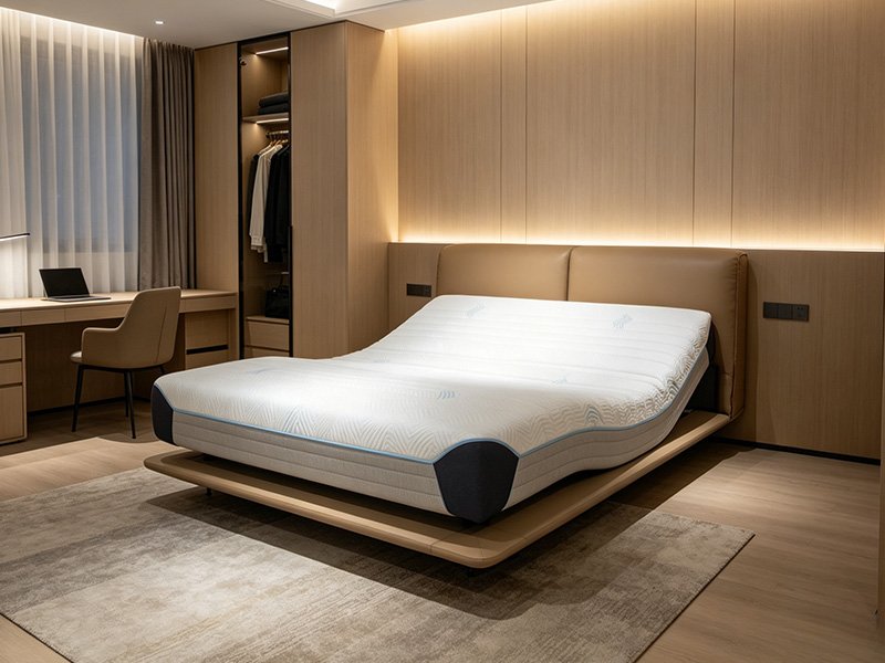 Smart mattress in luxury dormitories